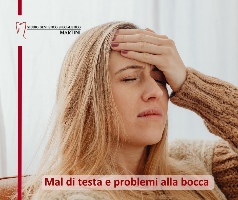 Mal di testa e problemi alla bocca: un legame possibile